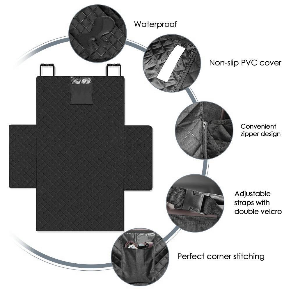 Waterproof Oxford Pet Hammock Car Seat Cover