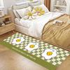 Nordic Fluffy Soft Bedroom Carpet Kids Room Bedside Rug Non-Slip Floor Mat Living Room Decoration Long Area Rug