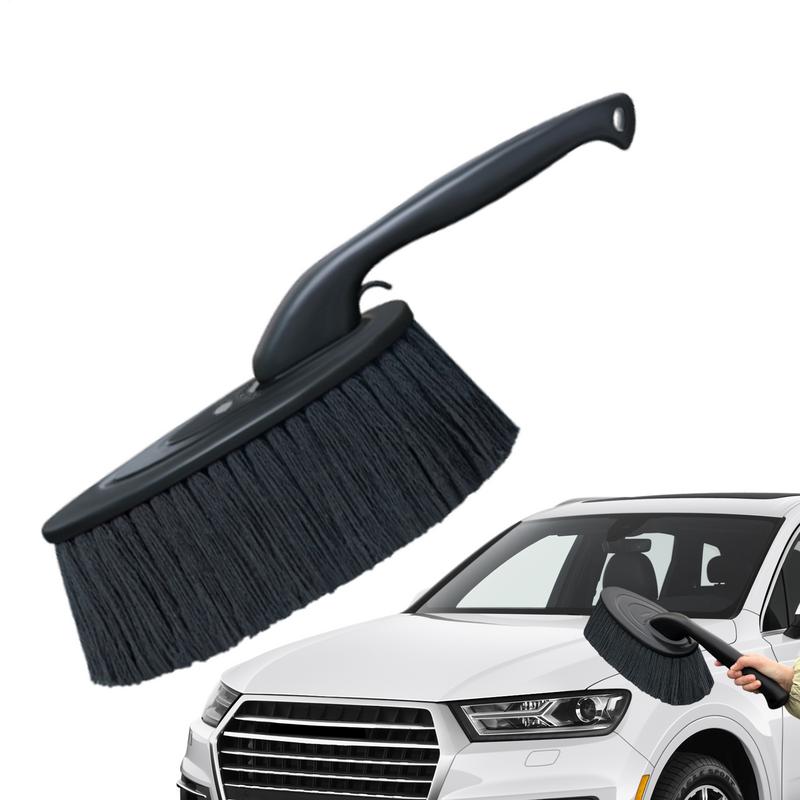 Handheld Car Duster Exterior Car Soft Brush for Dust Cleaning 360-Degree Rotatable Detailing Mop Automobile Maintenance Tool for