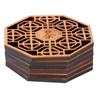 6PCS Set Tea Coaster Bamboo Material Bamboo Coaster Durable Anti Scald Teacup Mat Heat Insulation Wood Coasters Restaurant Use