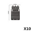 Mittelalterliche Militärzubehör Bausteine Ritter Figuren Waffe Schild Rüstung Helm Speer Bogen Armbrust Axt Hammer Spielzeug K026