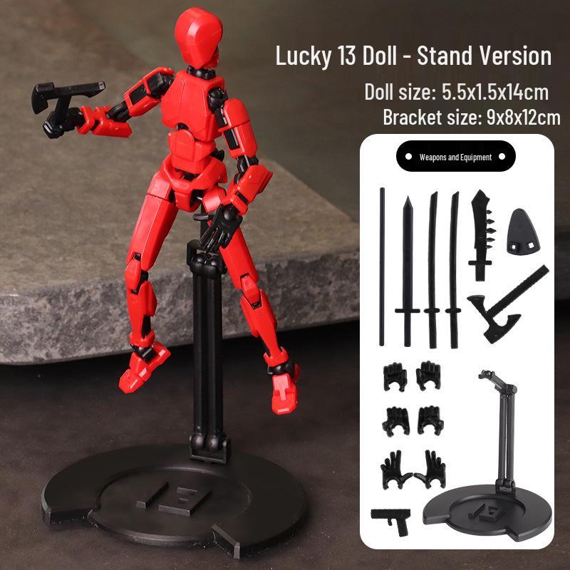 3rd Gen 13-Joint Movable Figurine: DIY Decompression Toy