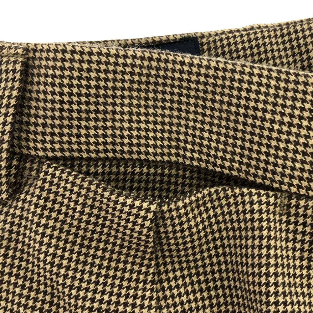 Polo by Ralph Lauren 90s Made in Japan wool Houndstooth Slacks pants Old Women Used
