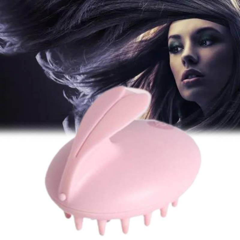High-quality Plastic Massage Hair Brush With Pp Eva Material For Relaxing Scalp