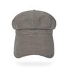 VARZAR VA Stud Fly Newsboy Cap Beige