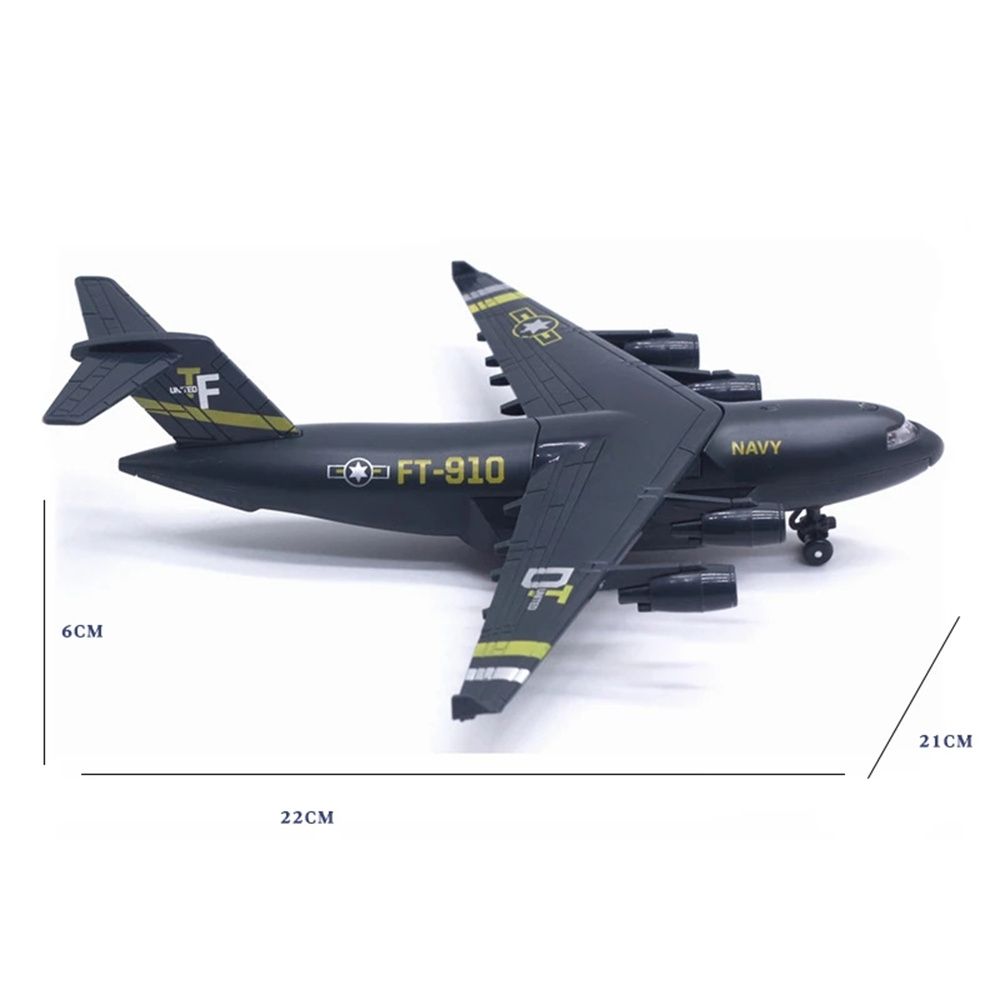 Gift for Boy Traffic C-17 Mini Gifts Aircraft Airplane Toy Toy Vehicles Plane Toys Pull Back Plane