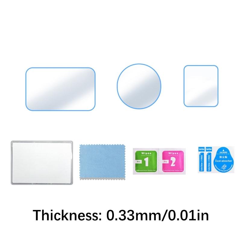 Anti Scratch 9H Hardness Screen Guard For Action 6 Camera 0.33mm Glass Film Fingerprints Resistance