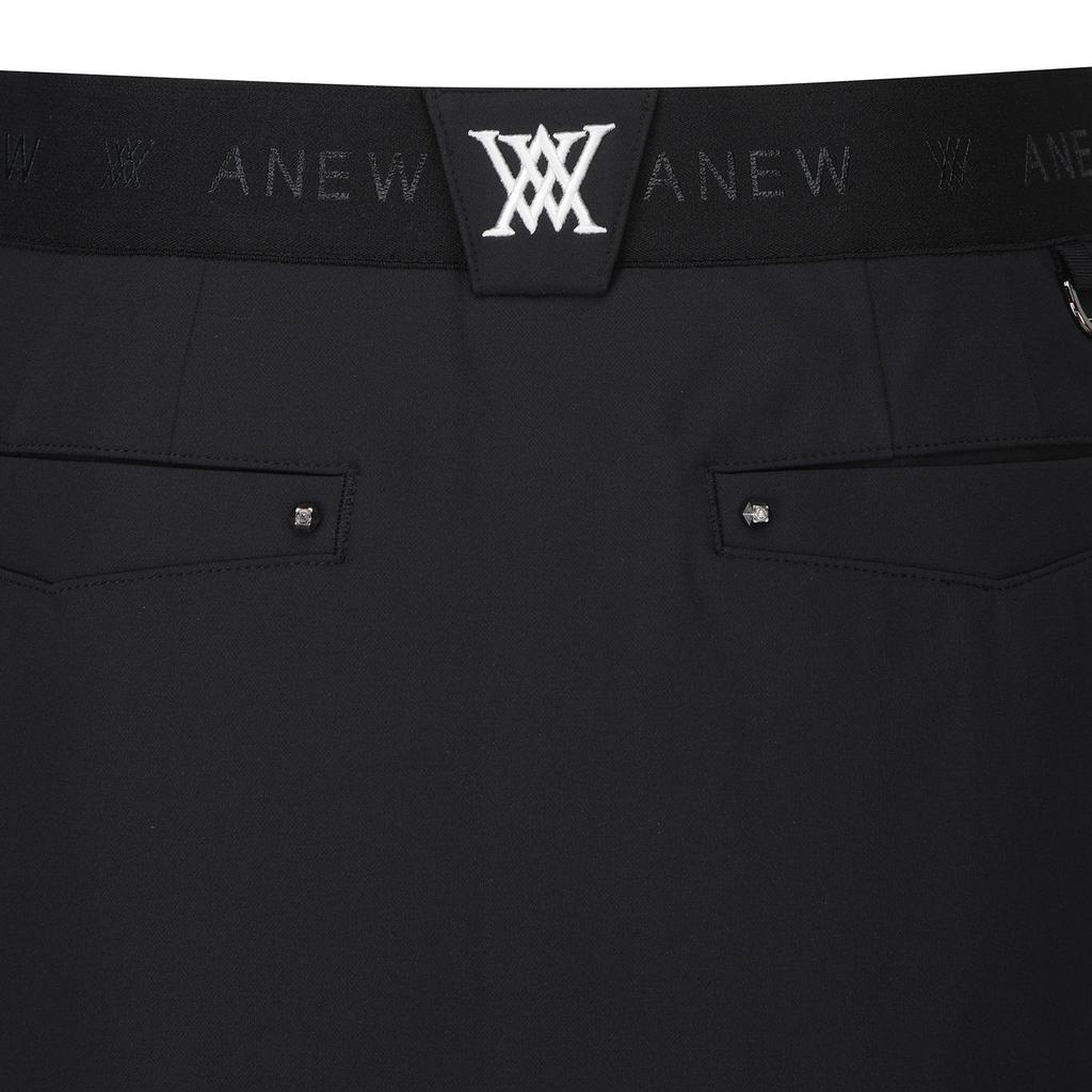 ANEW GOLF W Fleece Incision Point A-Line Sq_Bk