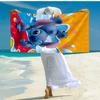 Ultra-Soft Beach Towel with Stitch Theme,Ideal for Pool - Camping, Diving - Perfect Travel Essential, Vibrant Beach Towel.