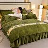 Four-Piece Set Of High-Gram Milk Fleece,4-Pcs Set Of Thickened Milk Fleece,4-Pcs Set Of Maternal And Infant Grade Farley Fleece, Class A