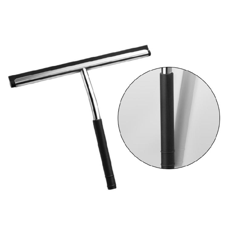 Efficient Shower Window Cleaner NonSlip Ergonomic Handle Stainless Steel Squeegee Scraper For Bathroom Mirror Tile