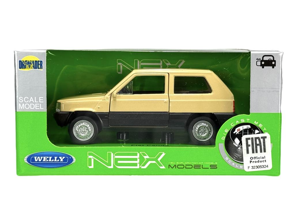 WELLY FIAT PANDA BEIGE 1:34 43849
