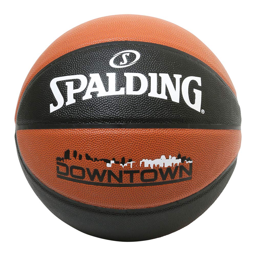 

Spalding Downtown Basketball 76-714J, Black/Brown, Size 5