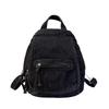 Zaino scolastico multifunzionale zaino rétro in denim nuovo alla moda da donna zaino piccolo a doppio uso borsa a tracolla flash per il tempo libero e i viaggi