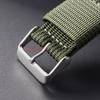 18/20/22mm Nylon Watch Band Braided Nylon Strap for Seiko Men's Army Sports Breathable Fabric Nylon Bracelet Wristbelt for Omega