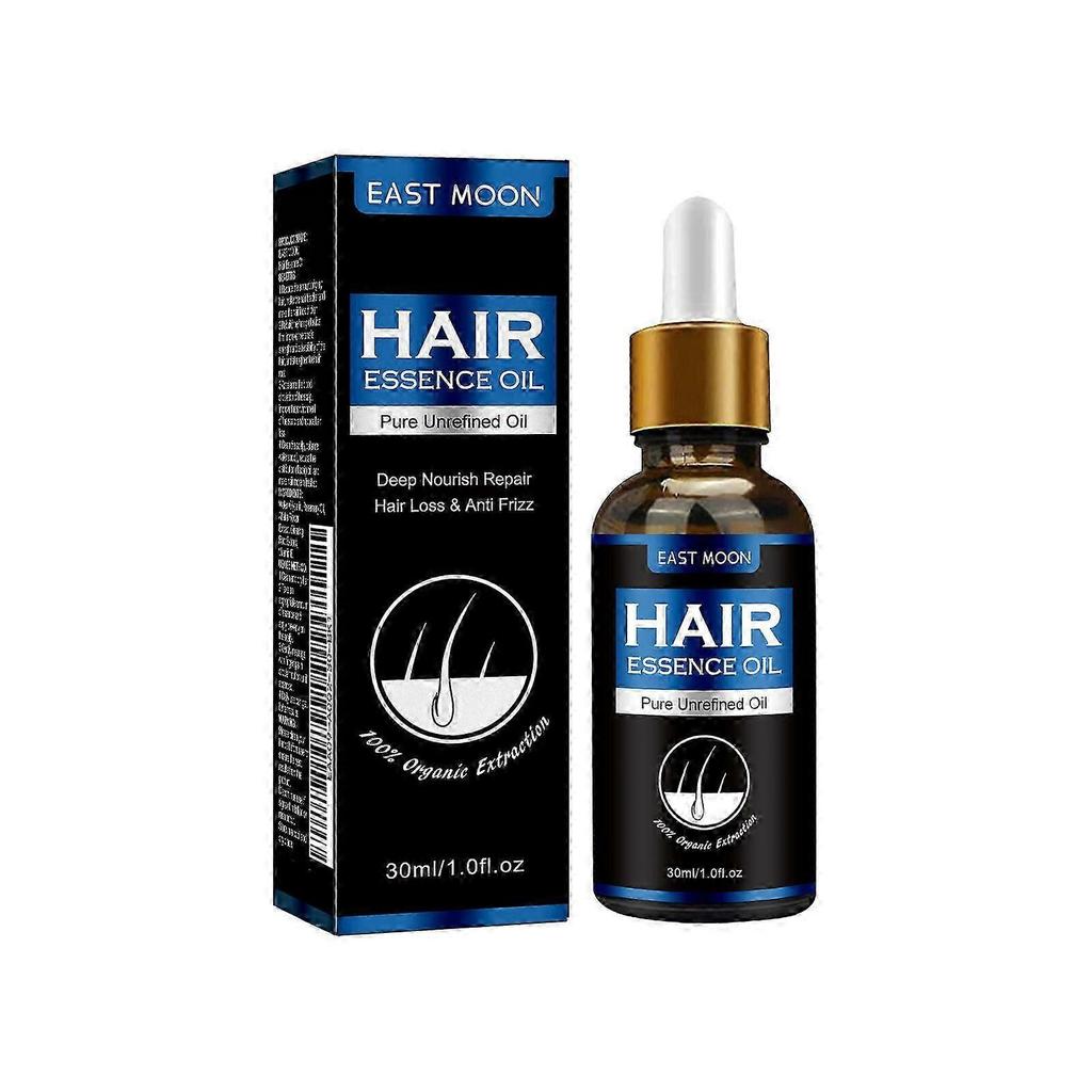 East Moon Men's Hair Essence, Strong and Moisturizing Hair Strengthening Hair Care Liquid