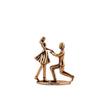 Brass Proposal Couple Home Living Room Small Ornament Decoration
