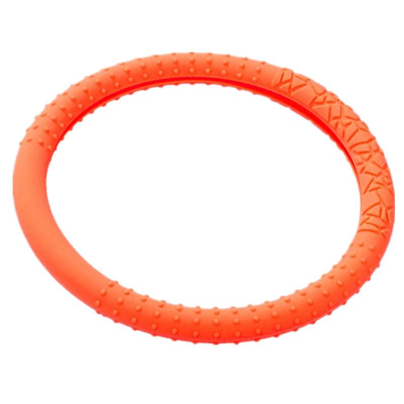 D-Shape Geometric Non-Slip Silicone Steering Wheel Cover with Sun Protection