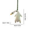 Car Color Changing Roast Duck Creative Pendant Car Hanging Ornament Rear View Mirror Hanging Accessories