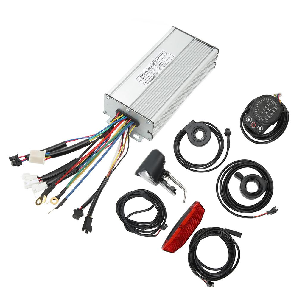 36V 48V Electric Bike 30A Sinewave Controller LED 900S Display with Thumb Throttle Power Assist