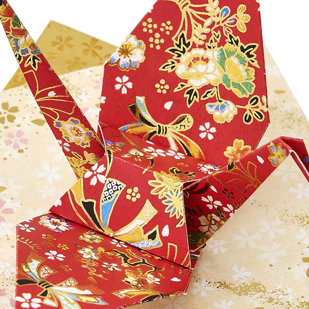 Sanrio Christmas Message Card Japanese Style Crane JXJ 9-5 238988