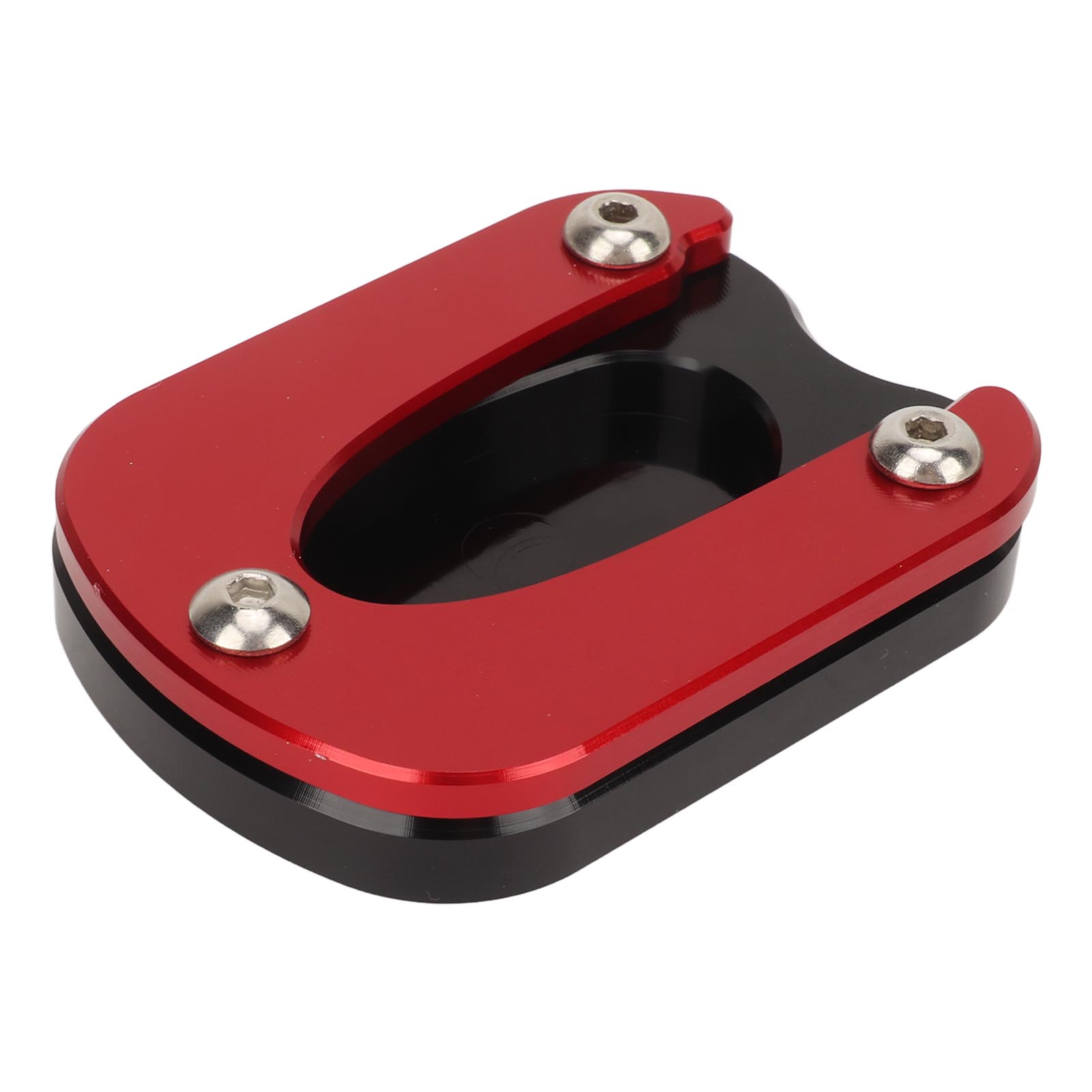 

Motorcycle Kickstand Pad Aluminium Alloy Sidestand Foot Rest Replacement for Enfield Meteor 350 2021‑2023 Red червоний