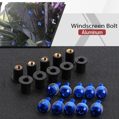 5mm 10 BUC Șuruburi Parbriz Motocicletă Piuliță Kit de Fixare Pentru YAMAHA NMAX 125 150 155 NMAX155 NMAX125 N-MAX 155 125 2015-2025