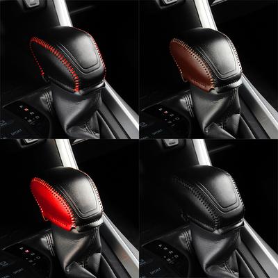 For Toyota RAV4 XA50 2020 2024 2024 2024 Car Gear Shift Head Collars Car Shift Knob Cover Protection Accessories PU Leather