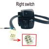 Motorcycle 1" Handlebar Control Switch 25mm Handle Bar Turn Signal Switch For Harley Sporster XL 96-13 Softail 96-10 Dyna 96-11