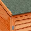 Garden Shed Brown 106 x 56 x 176.5 cm Solid Spruce Wood