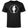 Distressed Bass Guitar Headstock Graphic T‑Shirt
