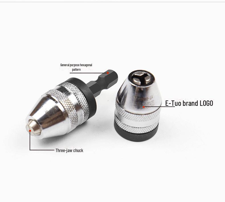 YATO Hex Shank 3-Jaw Quick Connect Drill Bit Adapter