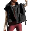 Women's Warm Fuzzy Lamb Wool Sleeveless Vest Outerwear Casual Fashion Vest For Ladies