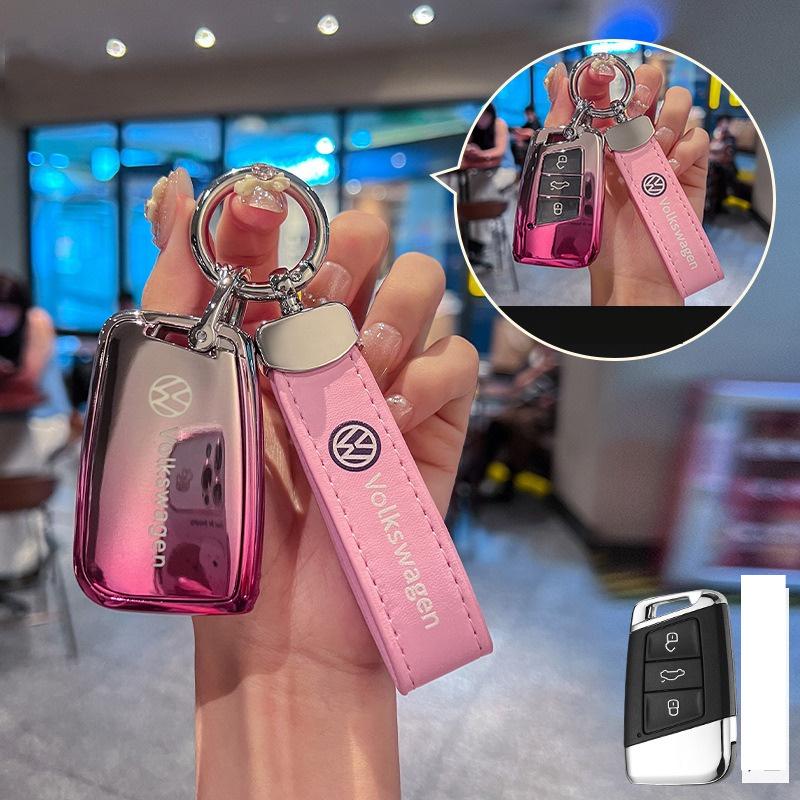 2026 Hot For VW VOLKSWAGEN Fashions TPU Car Key Cover Case Holder Shell Protection For VW Volkswagen  Magotan Passat B8 Tiguan M