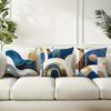 Modern Geometric Abstract Pillow CoversLiving Room Sofa Cushion Cover, Soft and Comfortable, Bedroom Room Decoration