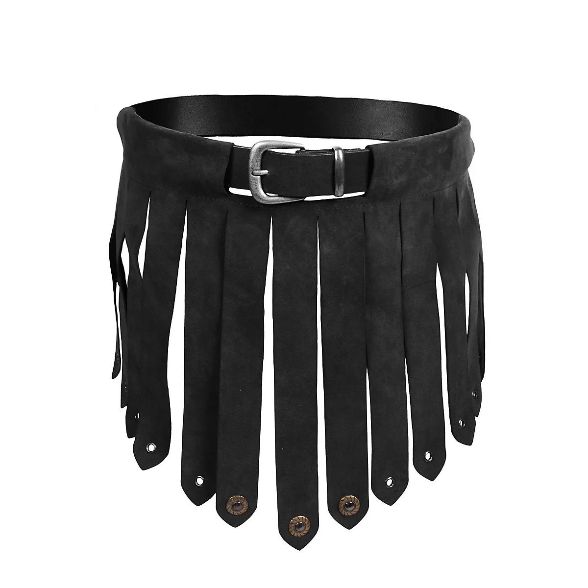 

Скандинавская викингская ретро кожаная броня-юбка – римский стиль