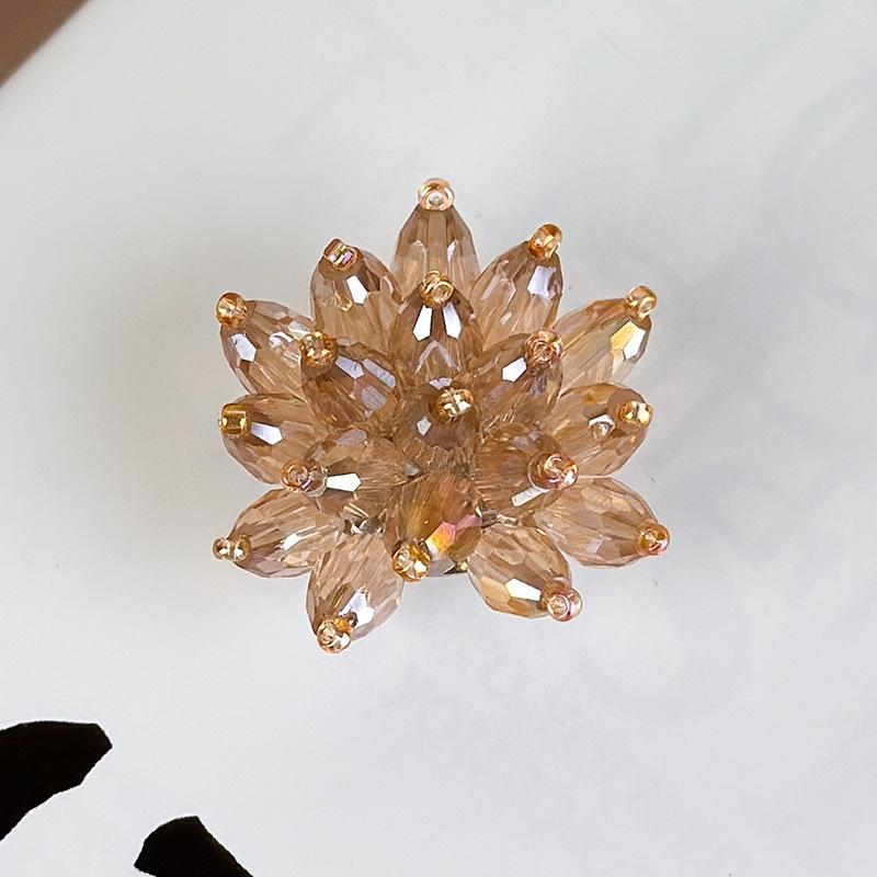 Handmade Beading Pearl Tassel Rhinestone Flower Shoe Charms Luxury Decor For Women Ballet Shoes Creative Party Accessories