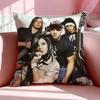 Band T-Tokio Hotel Kissenbezug Atmungsaktiv Leinen Kissenhülle Sommer Geruchlos Umweltfreundlich Verdeckter Reißverschluss Waschbar