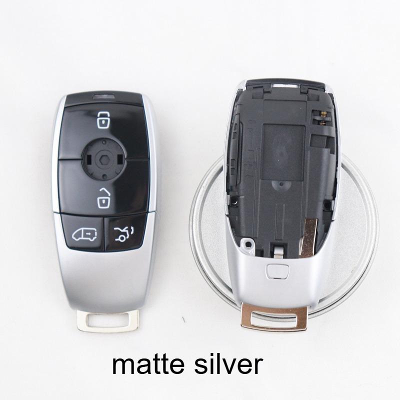

Корпус для ключа-брелока автомобиля для Mercedes Benz E300 E320 W205 W213 W177 W222 A220 E63S AMG E-класса E200 E260 4MATIC E400 E43