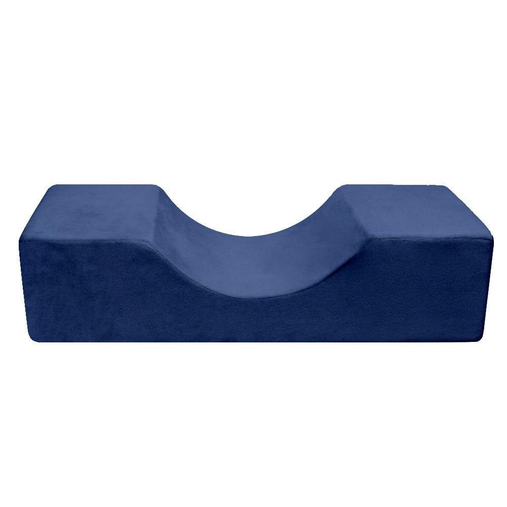 U-Shaped Leather Neck Support Pillow for Eyelash Extensions and Microblading In Beauty Salons.