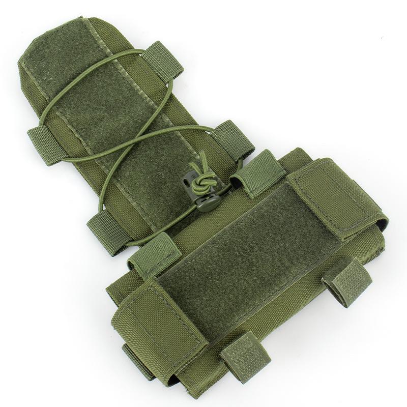 Taktický helmový bateriový pack MK2, Nylonová rozšiřující kapsa na závaží pro helmu FAST Airsoft Wargame