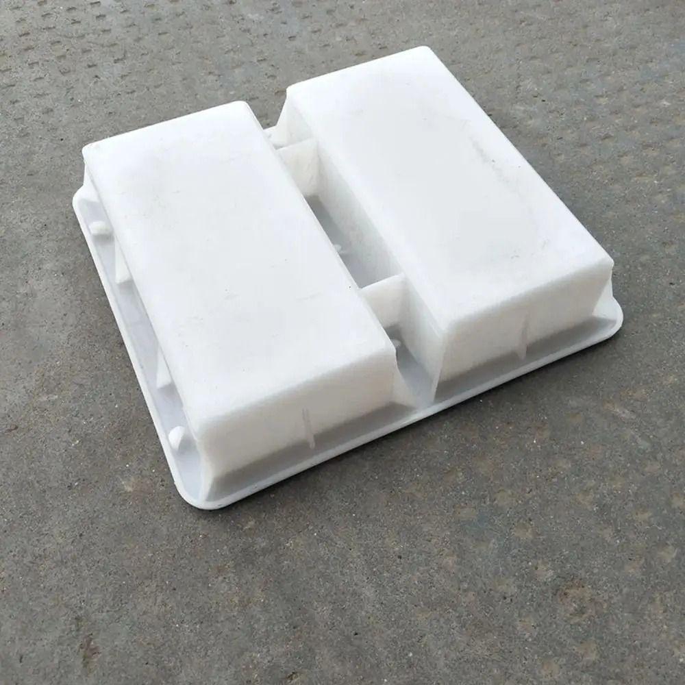1Pcs 20x10cm Paving Brick Mould Reusable DIY Stepping Stone Paver Plastic Concrete Path Maker Mold For Lawn Patio Yard Garden