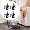 4 Pieces 2 Inch Caster Wheels ,Industrial Casters ,Heavy Duty Swivel for Bench