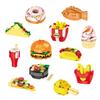 Mini Food Moc Building Blocks Toys for Children 6 To 10 Year Miniature Brick Construction Set Home Decor Gifts for Women Girl 11