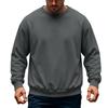Men's Casual Loose Fit Crewneck Sweatshirt for Fall and Winter Everyday Wear