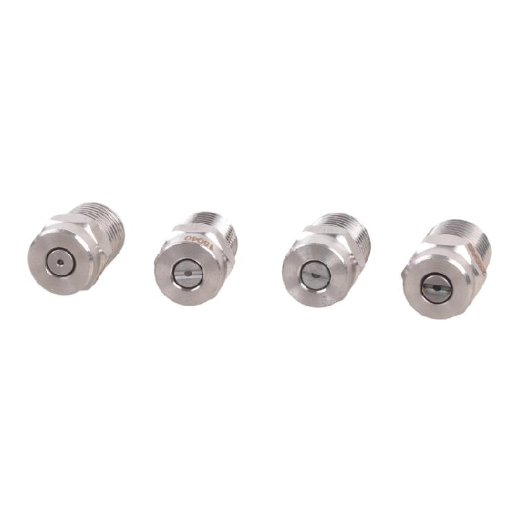 Easy Installation Universal Threaded Fittings 2F 1/4 Sprayed Nozzles Suitable For Various Sanitation Devices Sweeper Use