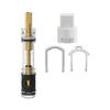 1225 Single Handle Shower Cartridge Replacement for Bathroom Kitchen Faucet High Pressure Temperature Stable Design