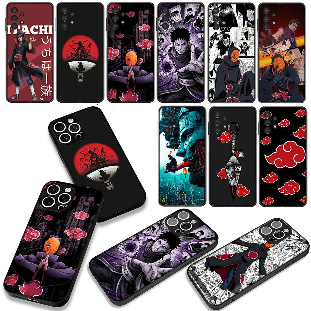 Obito Uchiha Tobi Narutos Akatsuki Itachi Cover Case for Apple iPhone 17 16 11 Pro XS Max XR 6 7 8 Plus 16E SE 2020 Air 5 SE2