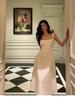 Suspender Dress New French Slim Waist Thin Niche Design Dress High-end Long Dress Women