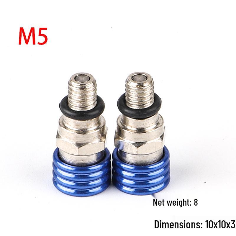 M4/M5 Front Shock Absorber Bleeder Screw for KTM, Honda CRF, Kawasaki KX, Suzuki, Yamaha Off-Road Modifications